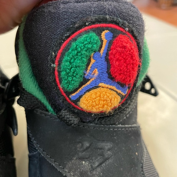 Nike Air Jordan Retro 8 Air Raid Shoes, Youth Size 5.5 - Picture 5 of 10